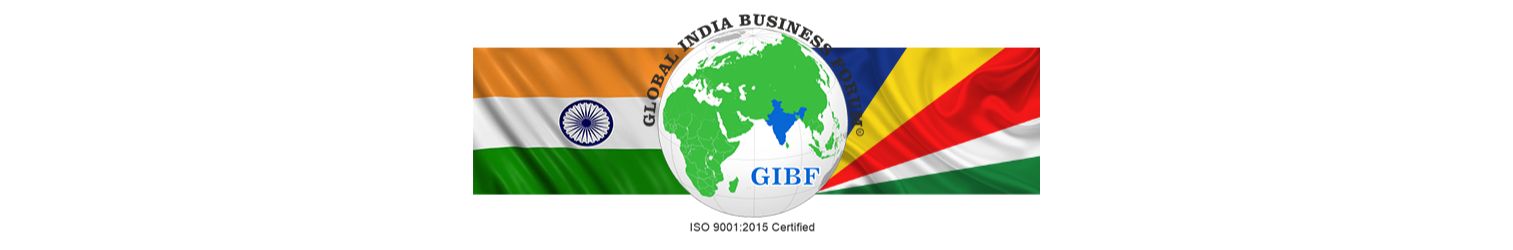 India  Seychelles Business and Cultural Council and GIBF logo 